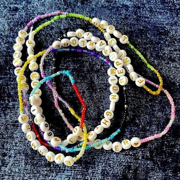 Swiftie Friendship style Memory Bracelet—get 10 favorites on one 58” STRAND - Picture 3 of 8